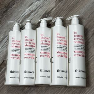 Pack of 5 Thisworks In Transit Reviving Balancing Shampoo | (NWT
BUNDLE DEALS